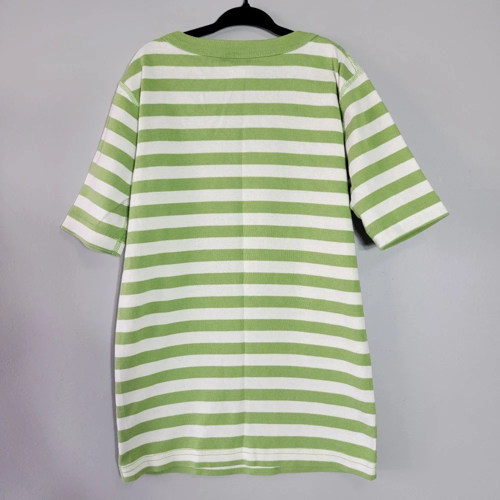 Hanna Andersson Star Wars‎ Yoda Striped Organic Cotton Kids T Shirt Size 12